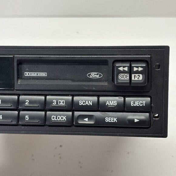 1990-1996 Ford OEM cassette player RADIO Mustang F150 Econoline Contour Ranger - Picture 5 of 15